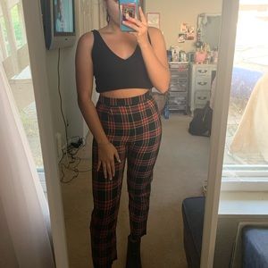 Plaid pants
